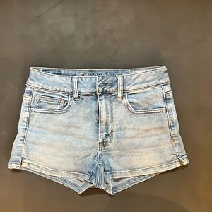 Low Rise Jean Shorts